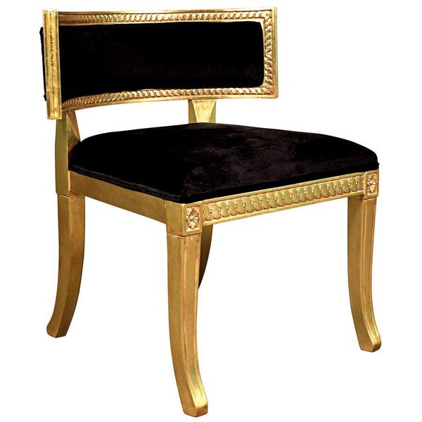 Design Toscano The Klismos Lowback Lounger Chair: Each AF51788